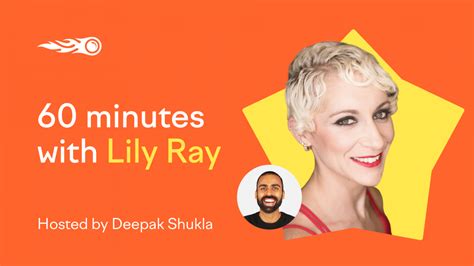 60 Minutes With Lily Ray