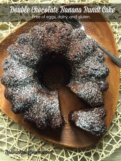 Gluten Free Double Chocolate Banana Bundt Cake And Giveaway The