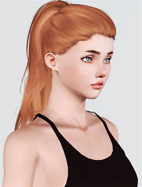Pin By Su On Hairs Sims Sims Hair Sims 3 Mods