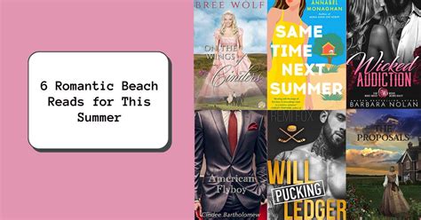 6 Romantic Beach Reads For This Summer Newinbooks