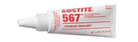 Henkel 56747 Loctite 567 White High Temperature Pst Thread Sealant 50