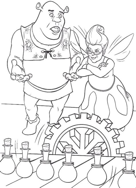 Shrek 2 Coloring Pages Cartoon Coloring Pages Coloring Book Pages