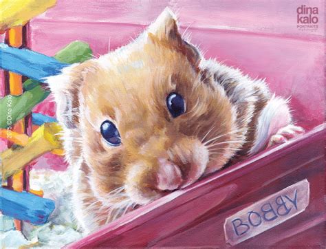Hamster Painting At Explore Collection Of Hamster