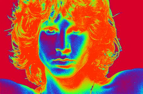 Jim Morrison Psychedelic Art Psychedelic Trippy