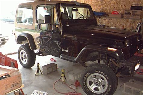Spring Over Axle Conversion On A 95 Yj Jeep Yj Jeep Axle