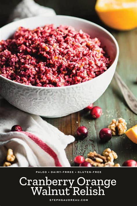 Cook at 350 degrees for 1 hour. Cranberry Orange Relish with Walnuts | Recipe | Sugar free ...