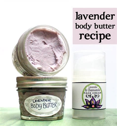 How To Make Homemade Lavender Body Butter Non Greasy Recipe
