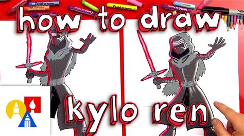 How To Draw Kylo Ren From Star Wars 63