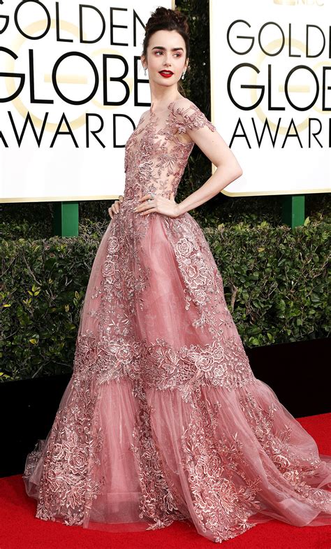 Editors Picks The Best Dressed At The Golden Globes Frilly Dresses