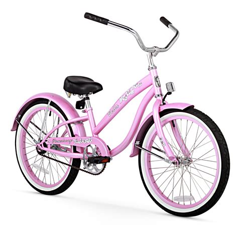 Firmstrong Bella Classic Girls 20 In Single Speed Cruiser Bicycle Pink