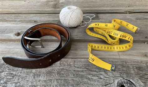 How To Make A Leather Belt The Art Of Manliness