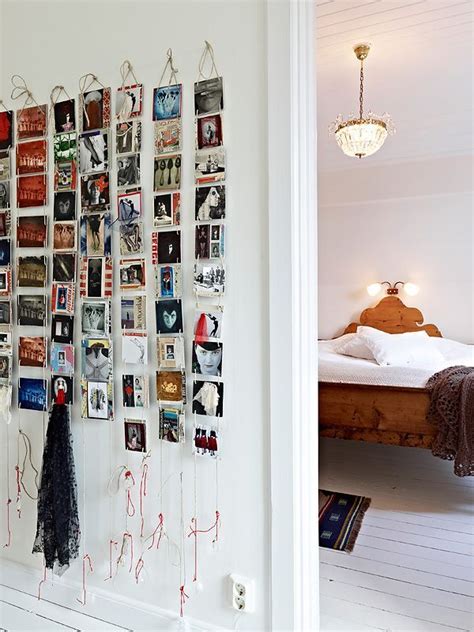 17 Totally Untraditional Unique Ways To Hang Pictures On Your Wall