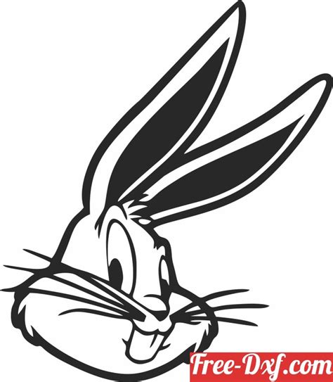 Download Cartoon Bugs Bunny Clipart E0wyx High Quality Free Dxf F