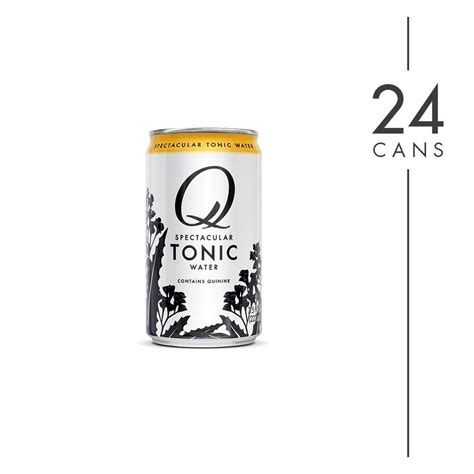 24 Cans Q Tonic Water 75 Fl Oz