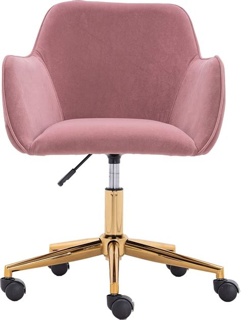 Buy Dbxii Modern Velvet Office Chair Mid Back Desk Chairs With Wheels