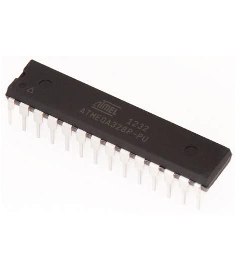 Atmel Avr Atmega P Pu Microcontroller Ic With Arduino Uno Bootloader