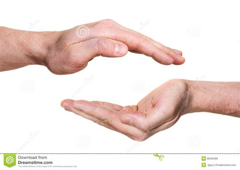 Protecting Hands Royalty Free Stock Image - Image: 8540466