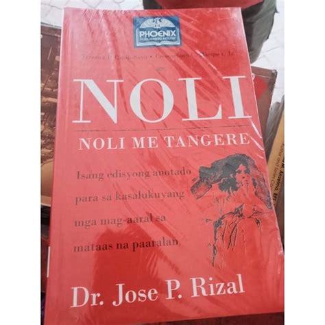 Noli Me Tangere Ni Dr Jose Rizal Shopee Philippines 33966 The Best