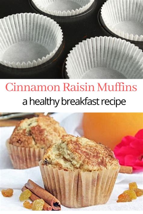 Cinnamon Raisin Muffin Recipe Turning The Clock Back