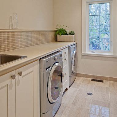 A washing machine drain pan is a passive way to collect and drain away water that would otherwise cause a. floor drain instead of washing machine drip pan? | Summit ...