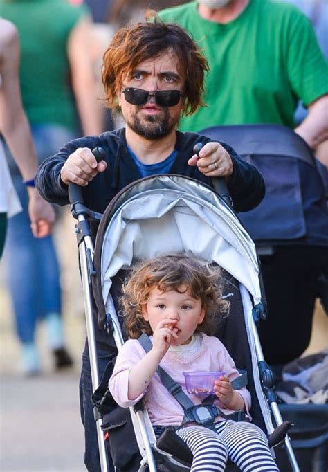 Peter Dinklage Out For A Walk With His Daughter Celeb Baby Laundry