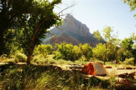 South Campground Zion National Park Dirt In My Shoes Zion Camping