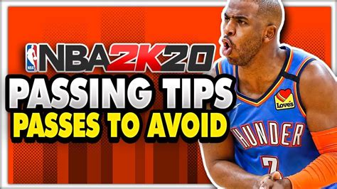 Nba 2k20 Passing Tips And Tutorial Type Of Passes You Need To Avoid To