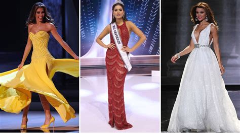 Miss Universo 17 Vestidos Más Bellos Que Han Usado Concursantes Como