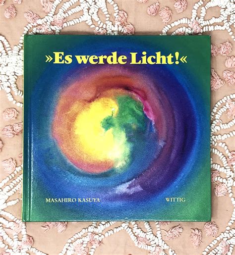 Vintage German Art Book For Children Es Werde Licht By Masahiro