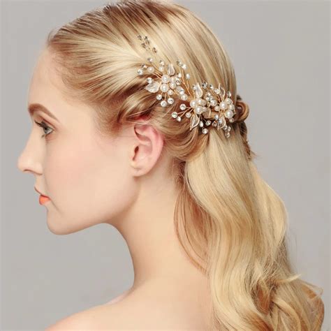 3pclot Handmade Bridal Hairpins With Crystals Pearl Wedding Hair Pins