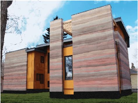 Rammed Earth House In Canada By Rammed Earth Artisan Rea 2021