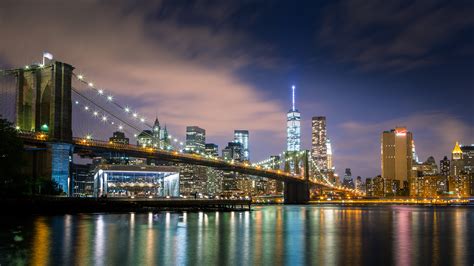 Manhattan Brooklyn Bridge 4k Hd New York Wallpapers Hd