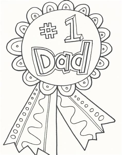 Printable Fathers Day Coloring Pages