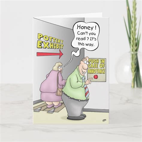 Funny Anniversary Cards Push In Case Of Card Zazzle Anniversary Funny Funny Anniversary
