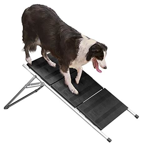 Folding Metal Dog Stairs And Ramp 17 High 3 Step Pet Stairs Dog