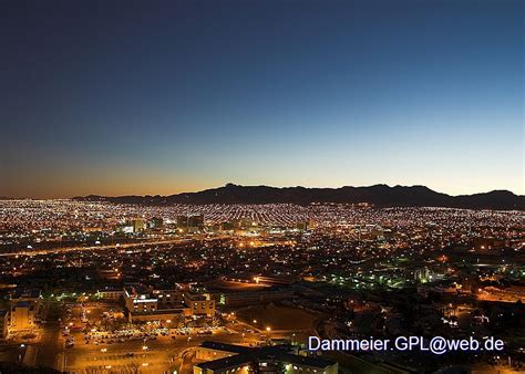 El Paso Sunset Foto And Bild North America United States Texas