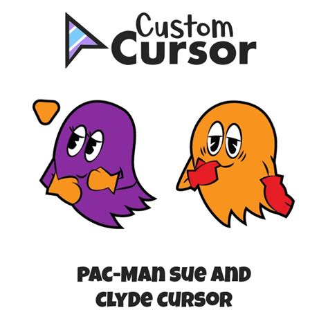 Pac Man Sue And Clyde Cursor Custom Cursor