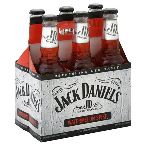 Jack daniel's county cocktails berry. Jack Daniel's Country Cocktails Watermelon Spike 10 oz Bottles - Shop Malt Beverages & Coolers ...