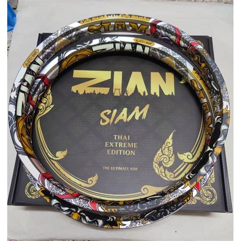 Thailand Zian Siam 140x17 Alloy Rim 1set 2pcs 100 Original Zian