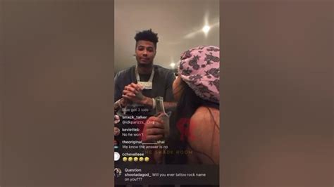 Blueface Reveals That He Plans On Getting Chriseans Name Tatted And