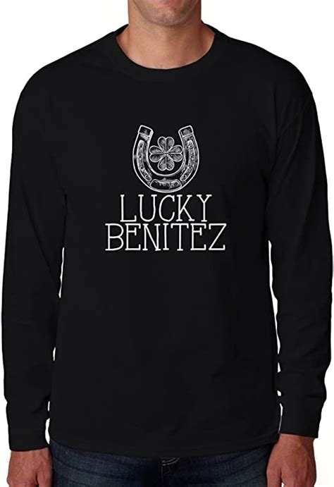 Eddany Lucky Benitez Langarm T Shirt Amazonde Fashion