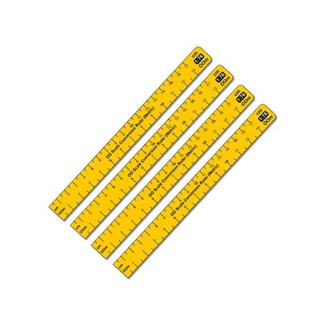 176 Scale Conversion Ruler Metric Oo Proses Hobby Shop