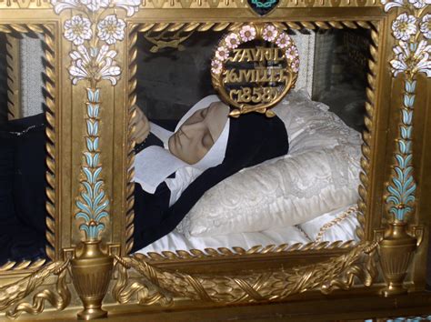 The 136 Year Old Body Of Bernadette Soubirous Known As Saint Bernadette
