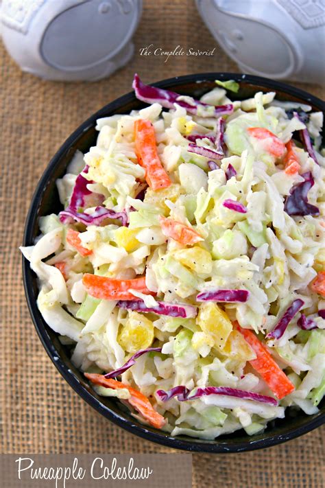 Pineapple Coleslaw The Complete Savorist