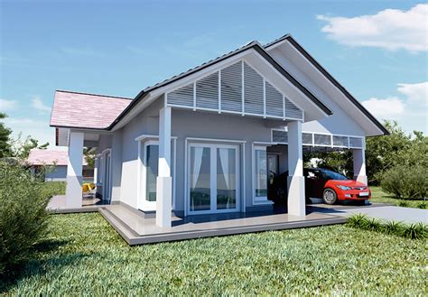 Contoh Rumah Villa Modern Tahun Design Pelan Rumah Banglo Riset The