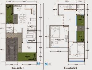 Sedang mencari inspirasi desain rumah minimalis 2 lantai? desain rumah minimalis luas tanah 300