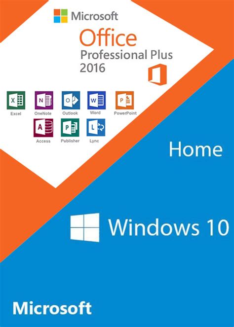 Windows10 Home Oem Office2016 Professional Plus Cd Keys Pack Game