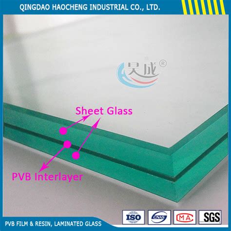 Thick 6 38mm Clear Laminated Glass With Pvb Film China Pvb Film And Clear Laminated Glass