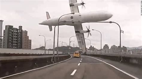 Transasia Plane Crashes Into River In Taiwan
