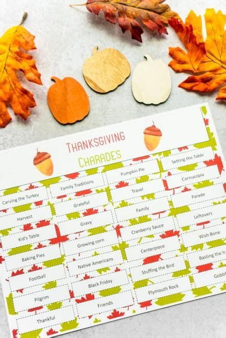 12 Hilarious Thanksgiving Games For All Ages Play Party Plan